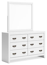 Load image into Gallery viewer, Binterglen Full Panel Bed with Mirrored Dresser and Nightstand
