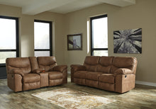 Load image into Gallery viewer, Boxberg DBL Rec Loveseat w/Console
