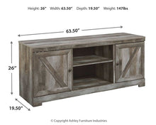 Load image into Gallery viewer, Wynnlow LG TV Stand w/Fireplace Option
