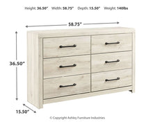 Load image into Gallery viewer, Cambeck Six Drawer Dresser
