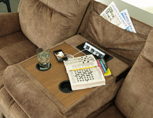 Load image into Gallery viewer, Huddle-Up REC Sofa w/Drop Down Table
