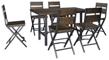 Load image into Gallery viewer, Kavara Counter Height Dining Table and 6 Barstools
