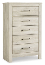 Load image into Gallery viewer, Bellaby  Panel Headboard With Mirrored Dresser And Chest
