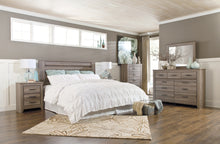 Load image into Gallery viewer, Zelen / Panel Headboard With Mirrored Dresser, Chest And Nightstand
