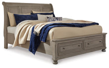 Load image into Gallery viewer, Lettner California King Sleigh Bed with Dresser
