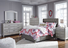 Load image into Gallery viewer, Coralayne Full Upholstered Bed with Mirrored Dresser, Chest and Nightstand
