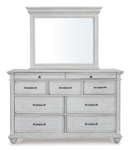 Load image into Gallery viewer, Kanwyn Queen Panel Bed with Mirrored Dresser, Chest and 2 Nightstands
