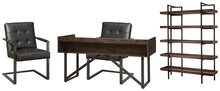 Load image into Gallery viewer, Starmore Home Office Desk with Chair and Storage
