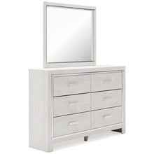 Load image into Gallery viewer, Altyra Queen Panel Headboard with Mirrored Dresser and Chest
