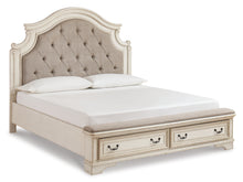 Load image into Gallery viewer, Realyn California King Upholstered Bed with Dresser
