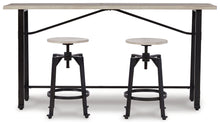 Load image into Gallery viewer, Karisslyn Counter Height Dining Table and 2 Barstools
