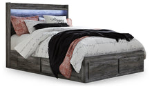Load image into Gallery viewer, Baystorm Queen Panel Bed with 4 Storage Drawers
