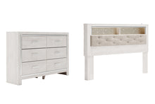 Load image into Gallery viewer, Altyra King Bookcase Headboard with Dresser

