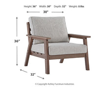 Load image into Gallery viewer, Emmeline Lounge Chair w/Cushion (2/CN)
